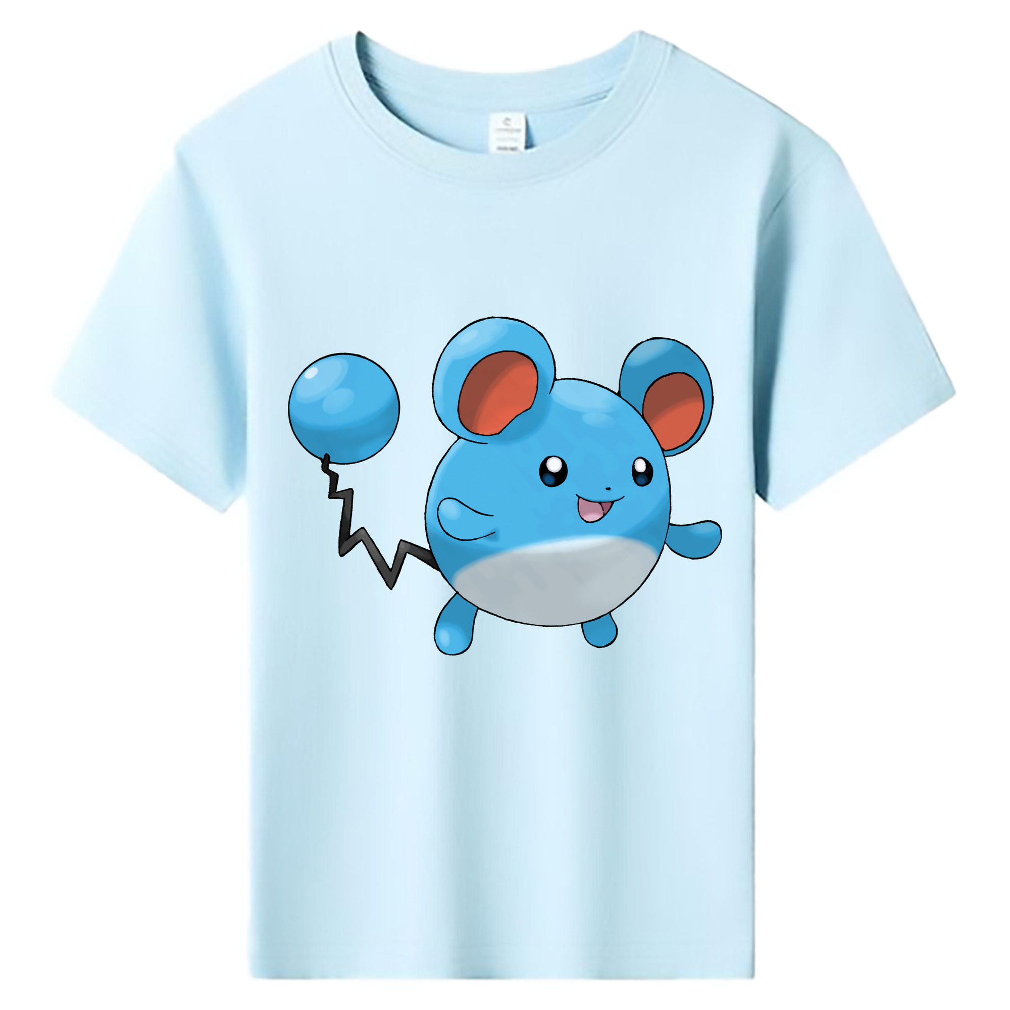 （画像用） ポケットモンスター Pokémon 綿100％キッズTシャツ（フロントプリント）